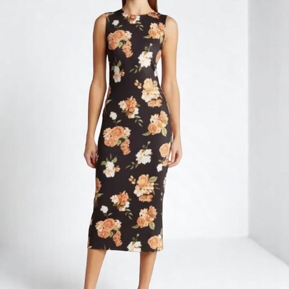 We Wore What Muscle Tank Midi Dress Size Medium - Picture 1 of 11